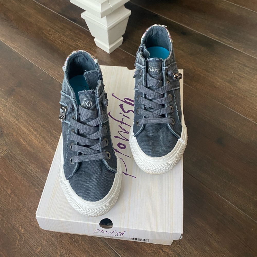 Blowfish Malibu Navy High Top Sneakers